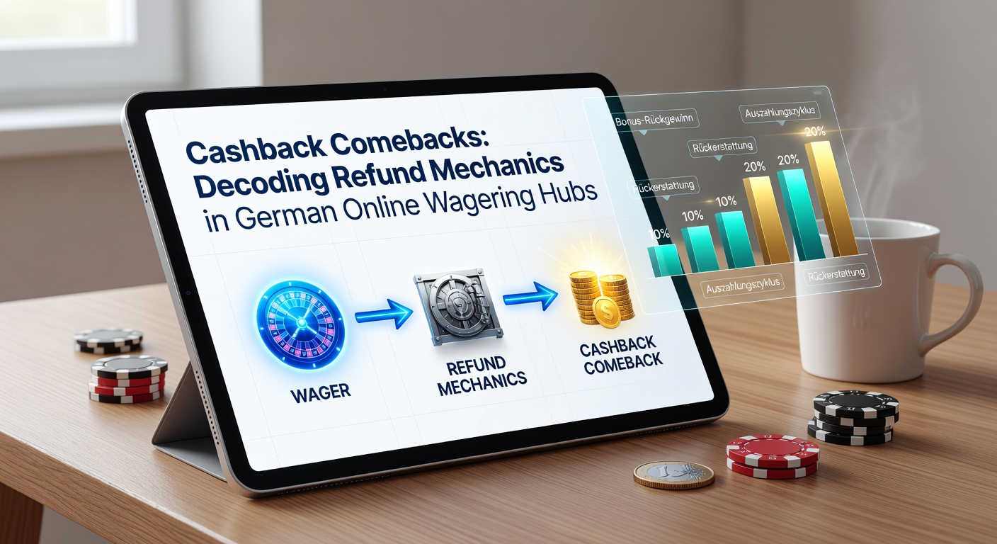 Grafik zeigt Cashback-Mechaniken in Online-Wetten mit Prozentsätzen und Flussdiagrammen