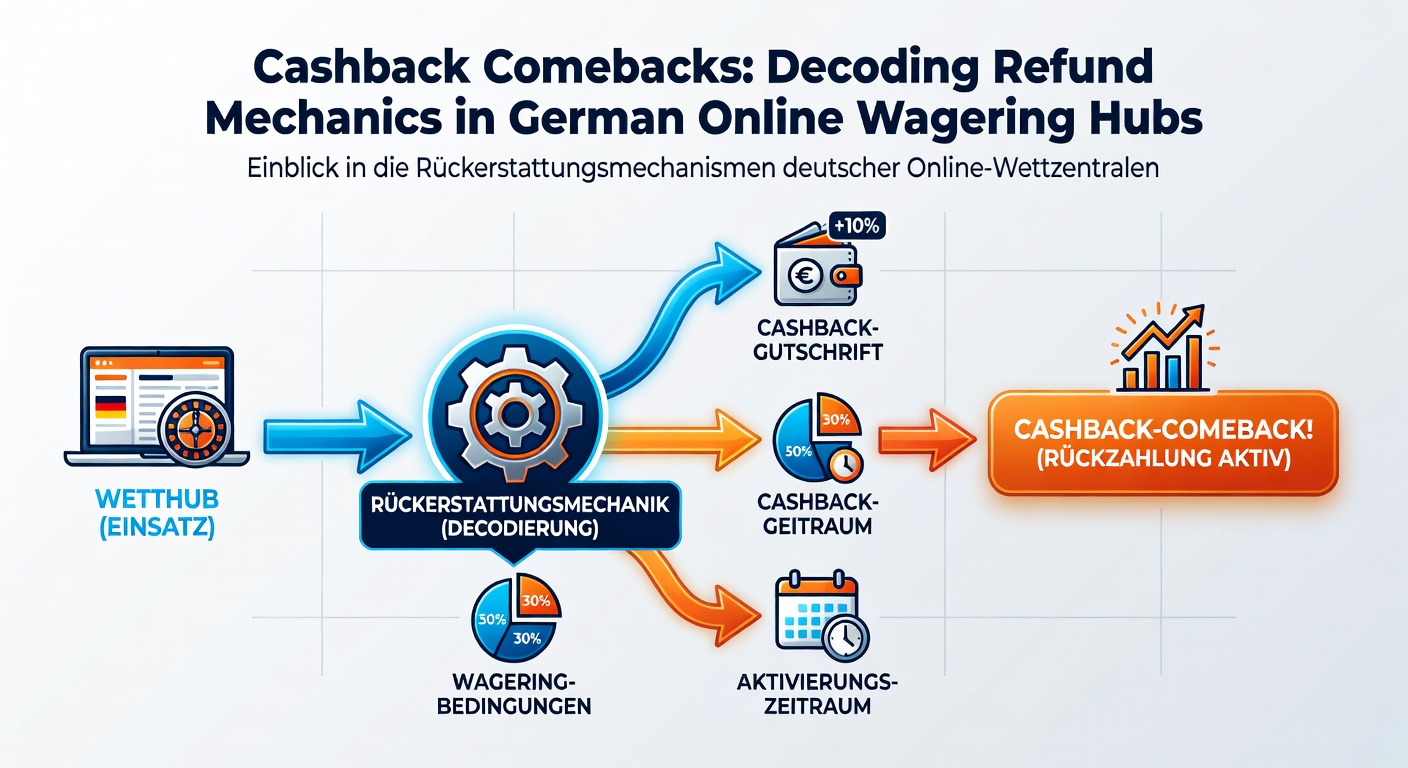 Detaillierte Infografik zu Cashback-Berechnungen und Vergleichen deutscher Wettanbieter